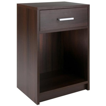 WINSOME WOOD Winsome Wood 30115 Rennick Accent Table - Cocoa - 15.75 x 12.4 x 23.75 in. 30115